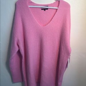 Over sized off the shoulder sweater